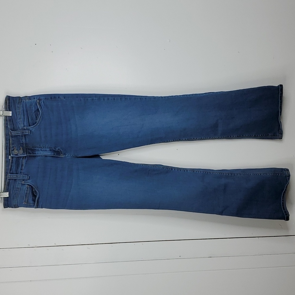 Kut From The Kloth Bootcut Natalie Jeans High Rise Modest Medium Wash Womens 10